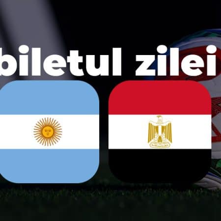 Biletul zilei Argentina vs Egipt de la CM 2026 in cota 9.50 la pariuri Netbet