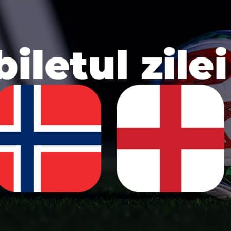 Biletul zilei Norvegia vs Anglia de la CM 2026 in cota 17 la pariuri Netbet