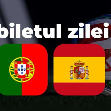 Biletul zilei Portugalia vs Spania de la CM 2026 in cota 13 la MrBit